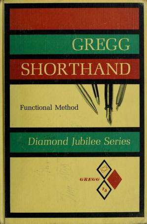 Seller image for Gregg Shorthand: Functional Method for sale by Blue Owl Book Mart