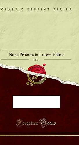 Bild des Verkufers fr Codex Diplomaticus Cavensis, Vol. 4: Nunc Primum in Lucem Editus zum Verkauf von Forgotten Books