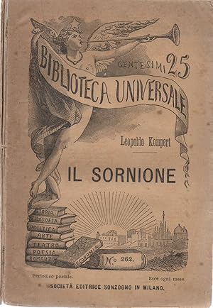 Bild des Verkufers fr Il sornione Novella ebrea di Leopoldo Kompert zum Verkauf von Biblioteca di Babele