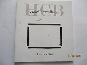 Henri Cartier-Bresson - Paris à vue d'oeil - Catalogue d'exposition au Musée Carnavalet - 1984