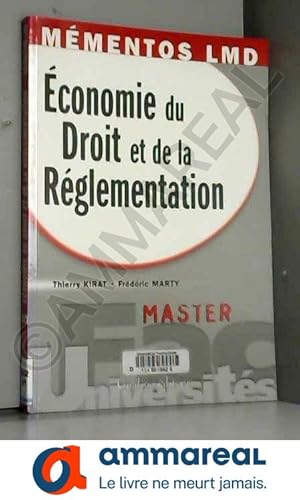 Seller image for Economie du Droit et de la Rglementation : Master for sale by Ammareal