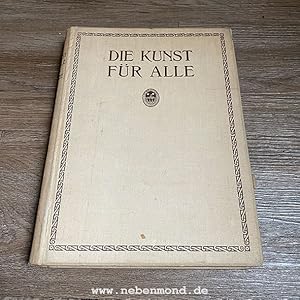 Die Kunst für Alle (37. Jahrgang 1921-1922).