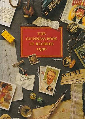 Seller image for The Guinness Book of Records 1990 for sale by Card Game Books
