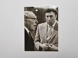 Image du vendeur pour Signed Frankie Howerd Original BBC photograph dated 11.3.63 Taken From 'Getting Through Customs' mis en vente par Hornseys