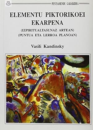 Imagen del vendedor de Elementu piktorikoei ekarpena a la venta por Els llibres de la Vallrovira