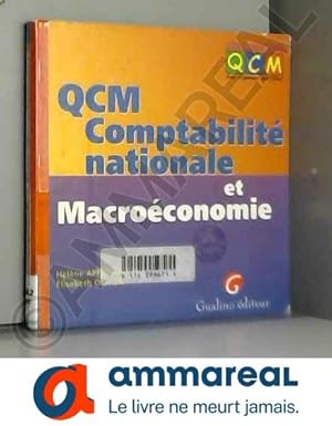 Image du vendeur pour QCM comptabilit nationale et macroconomie mis en vente par Ammareal