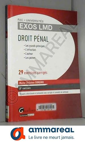 Image du vendeur pour Exos LMD- Droit pnal, 2me dition mis en vente par Ammareal