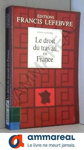 Image du vendeur pour Le Droit du travail en France mis en vente par Ammareal