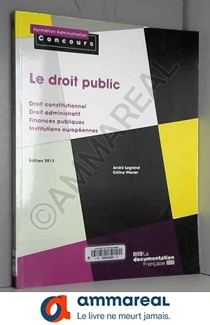 Bild des Verkufers fr Le droit public zum Verkauf von Ammareal