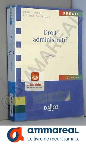 Image du vendeur pour Droit administratif - 23e d. mis en vente par Ammareal