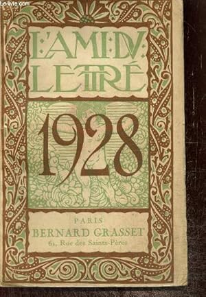 Imagen del vendedor de L'ami du lettr - Anne littraire et artistique pour 1928 a la venta por Le-Livre