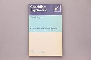 Immagine del venditore per CHECKLISTE PSYCHIATRIE. venduto da INFINIBU KG