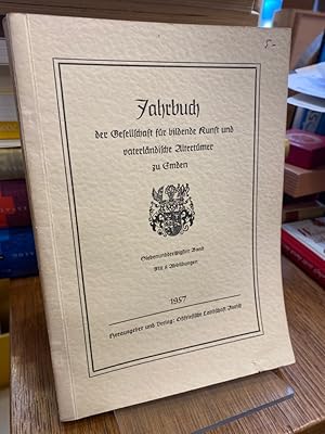 Bild des Verkufers fr EmJb 37. Jahrbuch der Gesellschaft fr bildende Kunst und vaterlndische Altertmer zu Emden. Siebenundreiigster (37.) Band 1957. (seit 1995: Emder Jahrbuch fr historische Landeskunde Ostfrieslands). zum Verkauf von Altstadt-Antiquariat Nowicki-Hecht UG