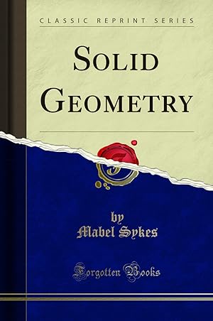 Seller image for Solid Geometry (Classic Reprint) for sale by Forgotten Books