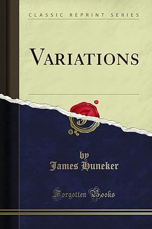 Seller image for Variations (Classic Reprint) for sale by Forgotten Books