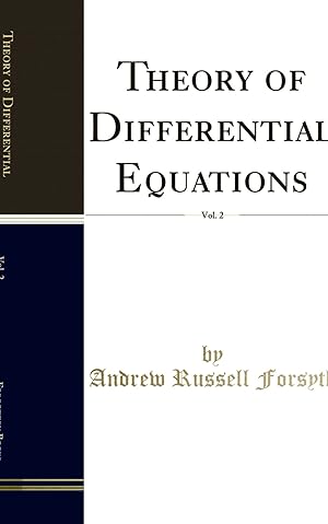 Image du vendeur pour Theory of Differential Equations, Vol. 2 (Classic Reprint) mis en vente par Forgotten Books