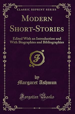 Seller image for Modern Short-Stories (Classic Reprint) for sale by Forgotten Books