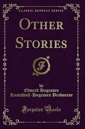 Image du vendeur pour Other Stories (Classic Reprint) mis en vente par Forgotten Books