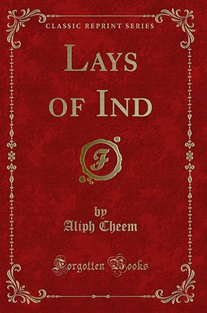 Seller image for Lays of Ind (Classic Reprint) for sale by Forgotten Books