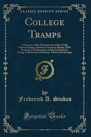 Imagen del vendedor de College Tramps (Classic Reprint) a la venta por Forgotten Books