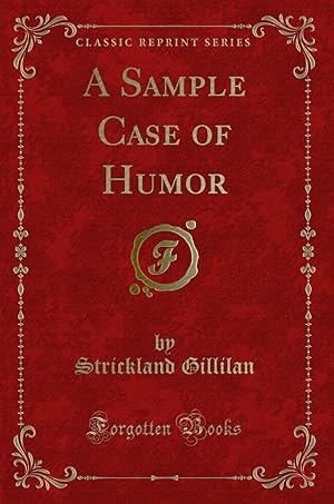 Seller image for A Sample Case of Humor (Classic Reprint) for sale by Forgotten Books