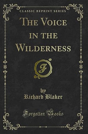 Seller image for The Voice in the Wilderness (Classic Reprint) for sale by Forgotten Books