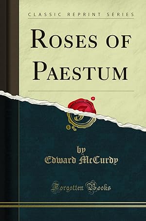 Seller image for Roses of Paestum (Classic Reprint) for sale by Forgotten Books