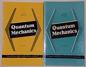 Bild des Verkufers fr Quantum Mechanics. [2 Bnde.] Translated from the French by G.M.Temmer. zum Verkauf von Antiquariat Bibliomania