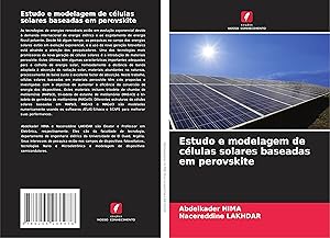 Imagen del vendedor de Estudo e modelagem de clulas solares baseadas em perovskite a la venta por moluna