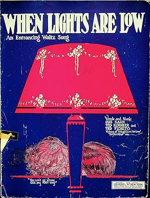 Image du vendeur pour When Lights Are Low (An Entrancing Waltz Song) mis en vente par Epilonian Books