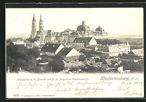 Image du vendeur pour Ansichtskarte Klosterneuburg, Stiftskirche z.h. Leopold und P. P. Augustiner Chorherrenstift mis en vente par Bartko-Reher