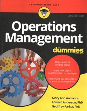 Immagine del venditore per Operations Management for Dummies venduto da GreatBookPrices