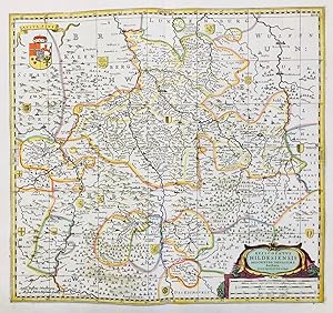 Image du vendeur pour Episcopatus Hildesiensis." - Hildesheim Niedersachsen Karte map mis en vente par Antiquariat Steffen Vlkel GmbH