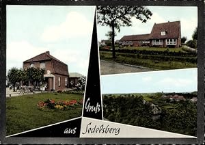 Seller image for Ansichtskarte / Postkarte Sedelsberg Saterland in Niedersachsen, Ortspartie, Hausansichten for sale by akpool GmbH
