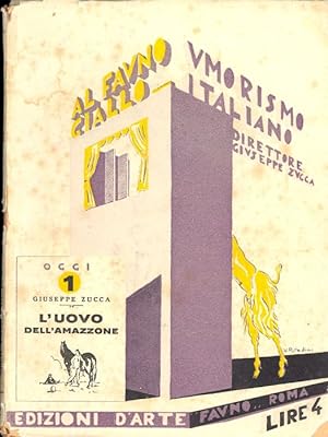 Bild des Verkufers fr L'uovo dell'amazzone zum Verkauf von Studio Bibliografico Marini
