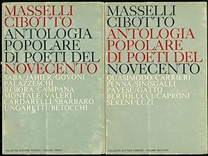 Bild des Verkufers fr Antologia popolare di poeti del novecento zum Verkauf von Studio Bibliografico Marini