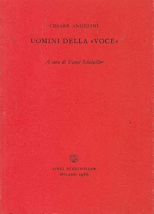 Bild des Verkufers fr Uomini della "Voce" zum Verkauf von Studio Bibliografico Marini