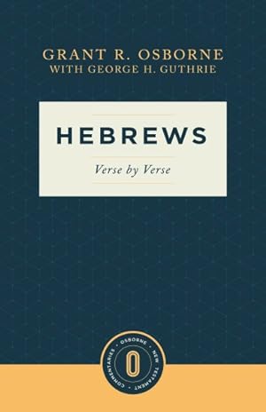 Image du vendeur pour Hebrews : Verse by Verse mis en vente par GreatBookPricesUK