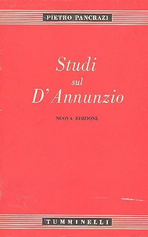 Studi sul D'Annunzio