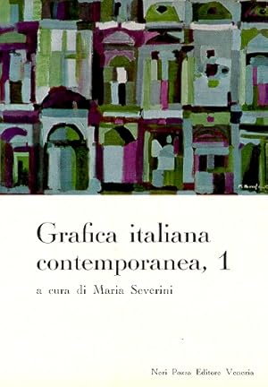 Bild des Verkufers fr Grafica italiana contemporanea, 1 zum Verkauf von Studio Bibliografico Marini