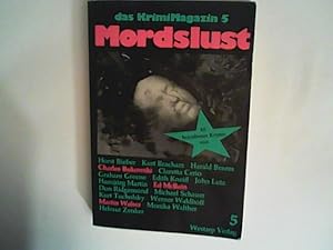 Seller image for Mordslust V. Das KrimiMagazin for sale by ANTIQUARIAT FRDEBUCH Inh.Michael Simon