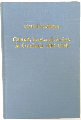 Church, Law and Society in Catalonia, 900-1500