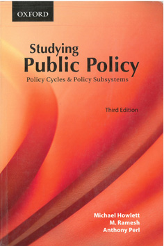 Immagine del venditore per Studying Public Policy: Policy Cycles and Policy Subsystems venduto da Eaglestones