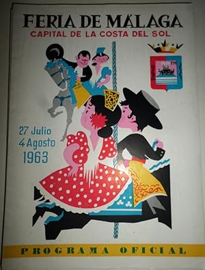 MÁLAGA. Gran Feria de Verano 1963. Programa Oficial.