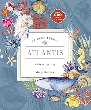 Bild des Verkufers fr Sticker Studio: Atlantis: A Sticker Gallery of the Deep Blue Sea by Standish, Chloe [Hardcover ] zum Verkauf von booksXpress