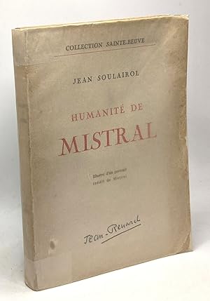 Immagine del venditore per Humanit de Mistral - coll. Sainte-Beuve venduto da crealivres