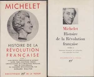 ( 2 BÄNDE ) Histoire de la Revolution francaise. Tome I und Tome II. Gerard Walter.