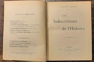 Les Indiscrétions de l'histoire