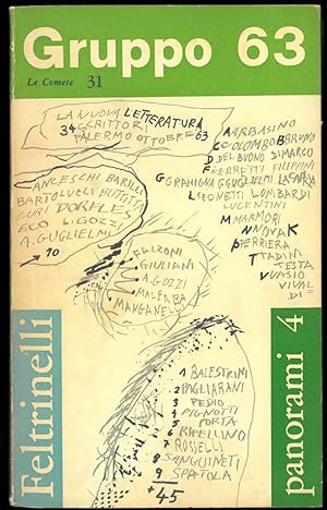Gruppo 63. La nuova letteratura. 34 scrittori. Palermo ottobre 1963.