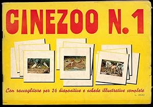 Cinezoo n. 1Con raccoglitore per 24 diapositive e schede illustrative complete.